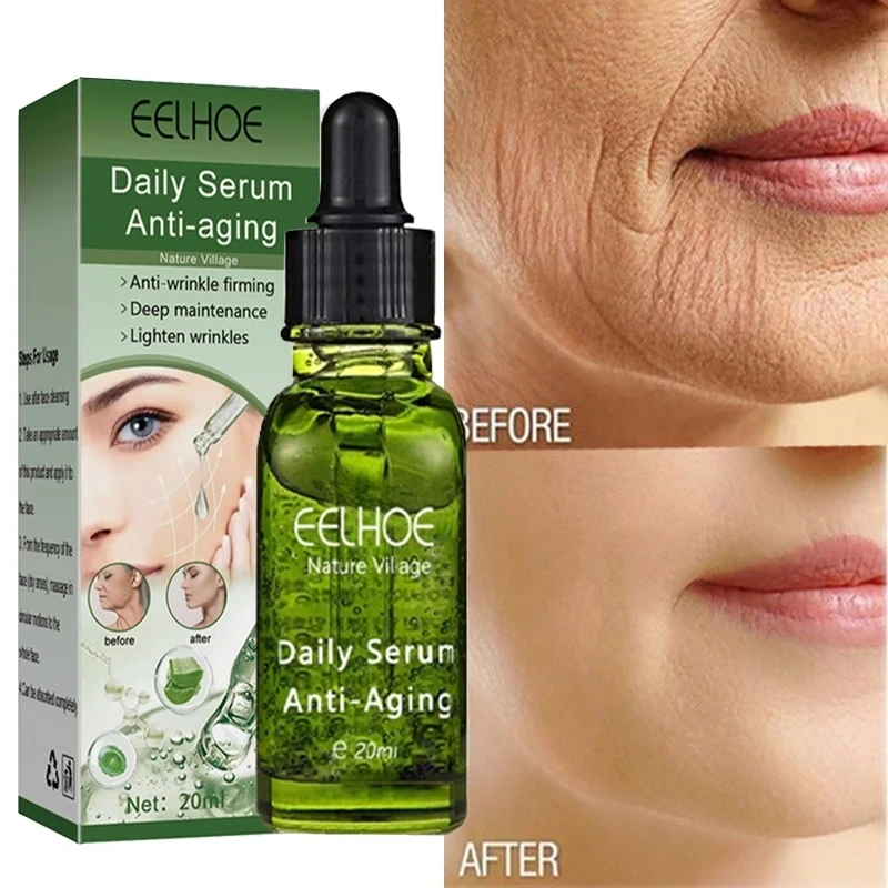 20ml Instant Wrinkle Remover Face Serum Lifting Firming Fade Fine Lines Anti-Aging Essence Whitening Brighten Nourish Skin Care
20ml Instant Wrinkle Remover Face Serum Lifting Firming Fade Fine Lines Anti-Aging Essence Whitening Brighten Nourish Skin Care