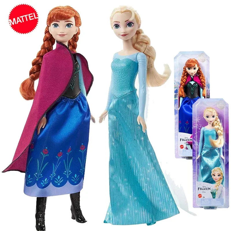 Оригинальная кукла Mattel, Эльза, Анна, сестры, модный фирменный образ, светлые/красные волосы, платье принцессы, игрушки для девочек, персонаж фильма, подарок
Оригинальная кукла Mattel, Эльза, Анна, сестры, модный фирменный образ, светлые/красные волосы, платье принцессы, игрушки для девочек, персонаж фильма, подарок