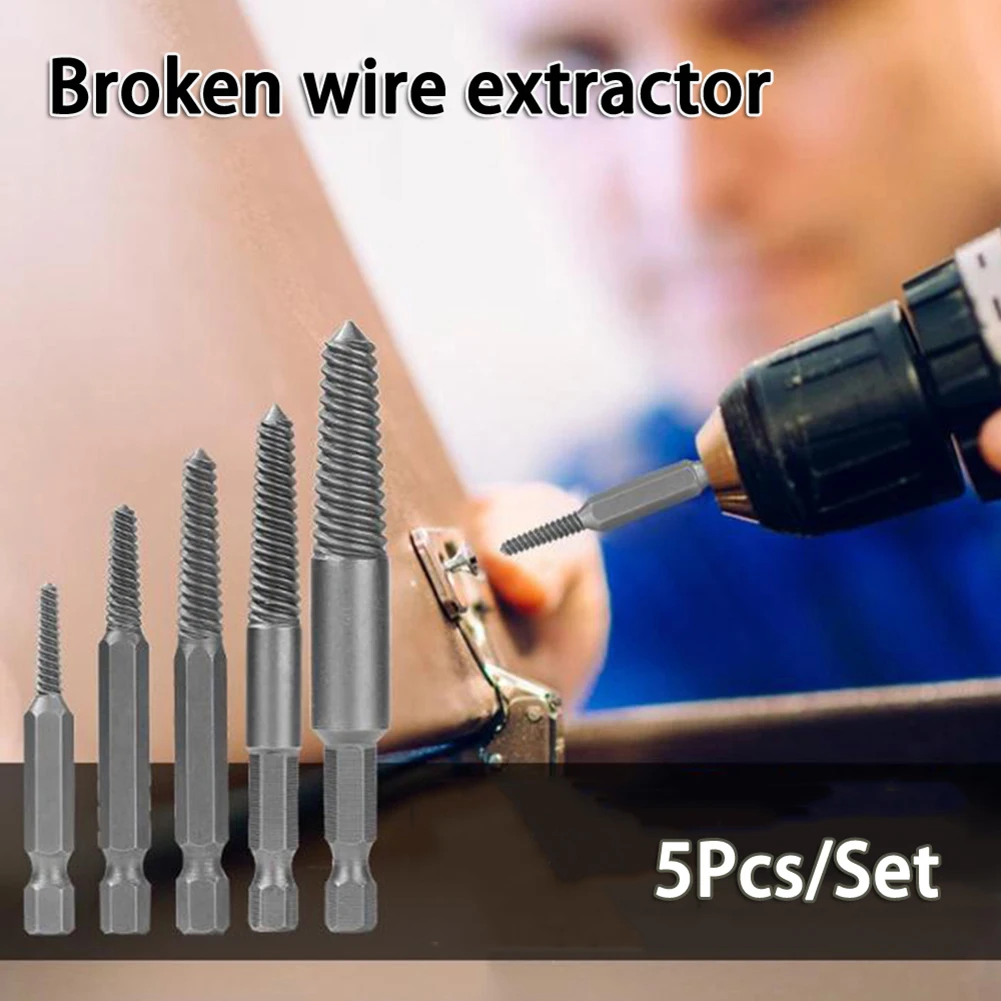 12pcs Hex Screw Extractors Broken Damaged Screw Extractor Broken Bolt Remover Home DIY Power Tool Replacement Accessories
12pcs Hex Screw Extractors Broken Damaged Screw Extractor Broken Bolt Remover Home DIY Power Tool Replacement Accessories