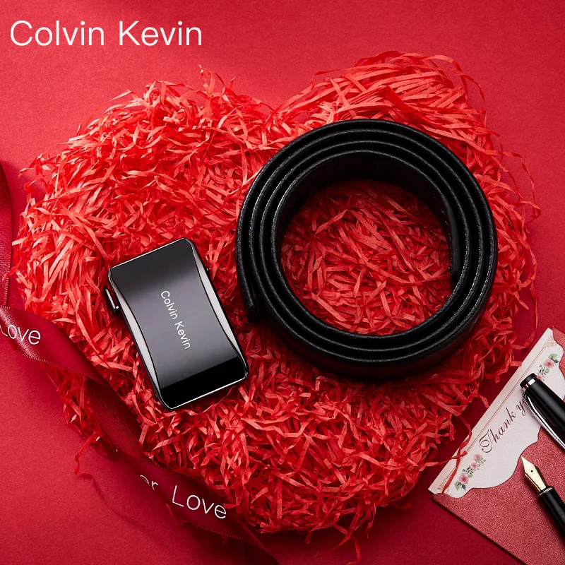 Colvin Kevin Brand Leather Waistband Male Belt Work Wear Men's Designer Belts Business Casual Light Luxury Fashion Gift COK6136
Colvin Kevin Brand Leather Waistband Male Belt Work Wear Men's Designer Belts Business Casual Light Luxury Fashion Gift COK6136