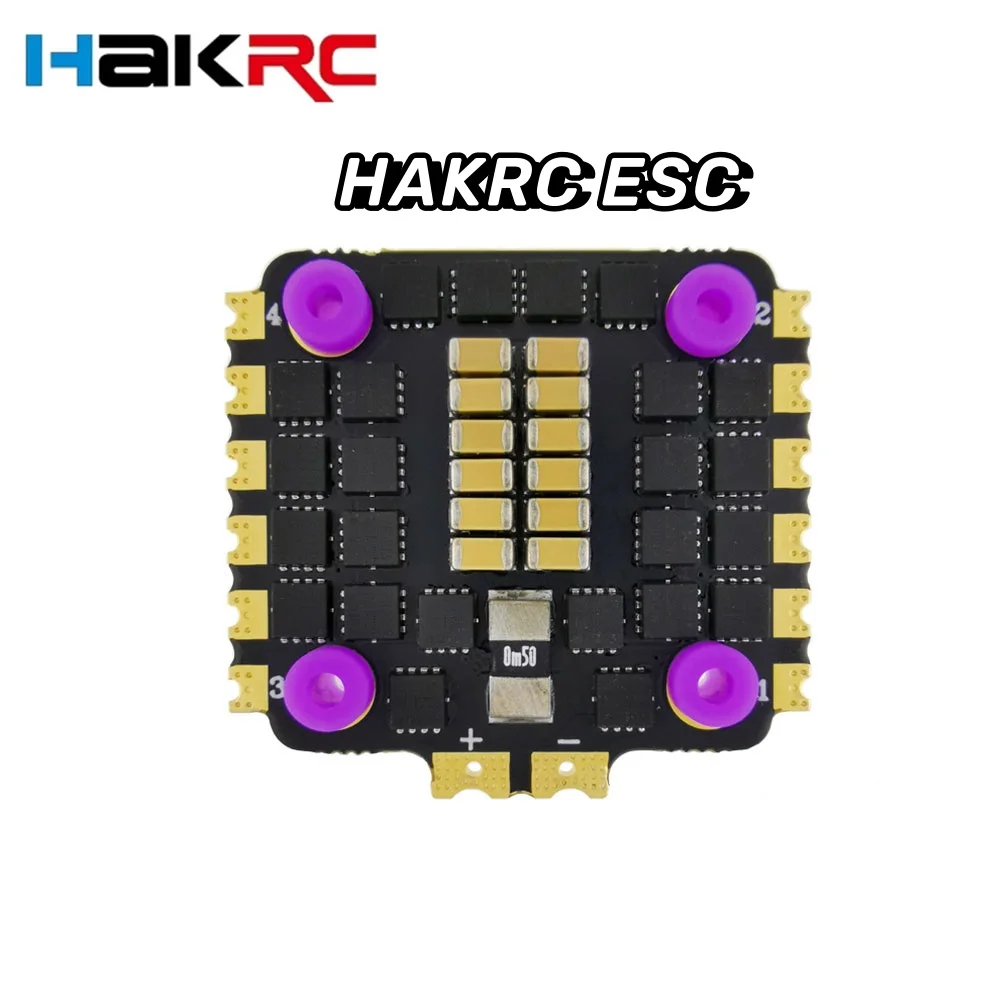 

HAKRC 8BIT 35A /45A/50A BLheli_S 32BIT 40A /60A/65A BLHeli_32 2-6S 4In1 Brushless ESC for RC FPV Racing Drone