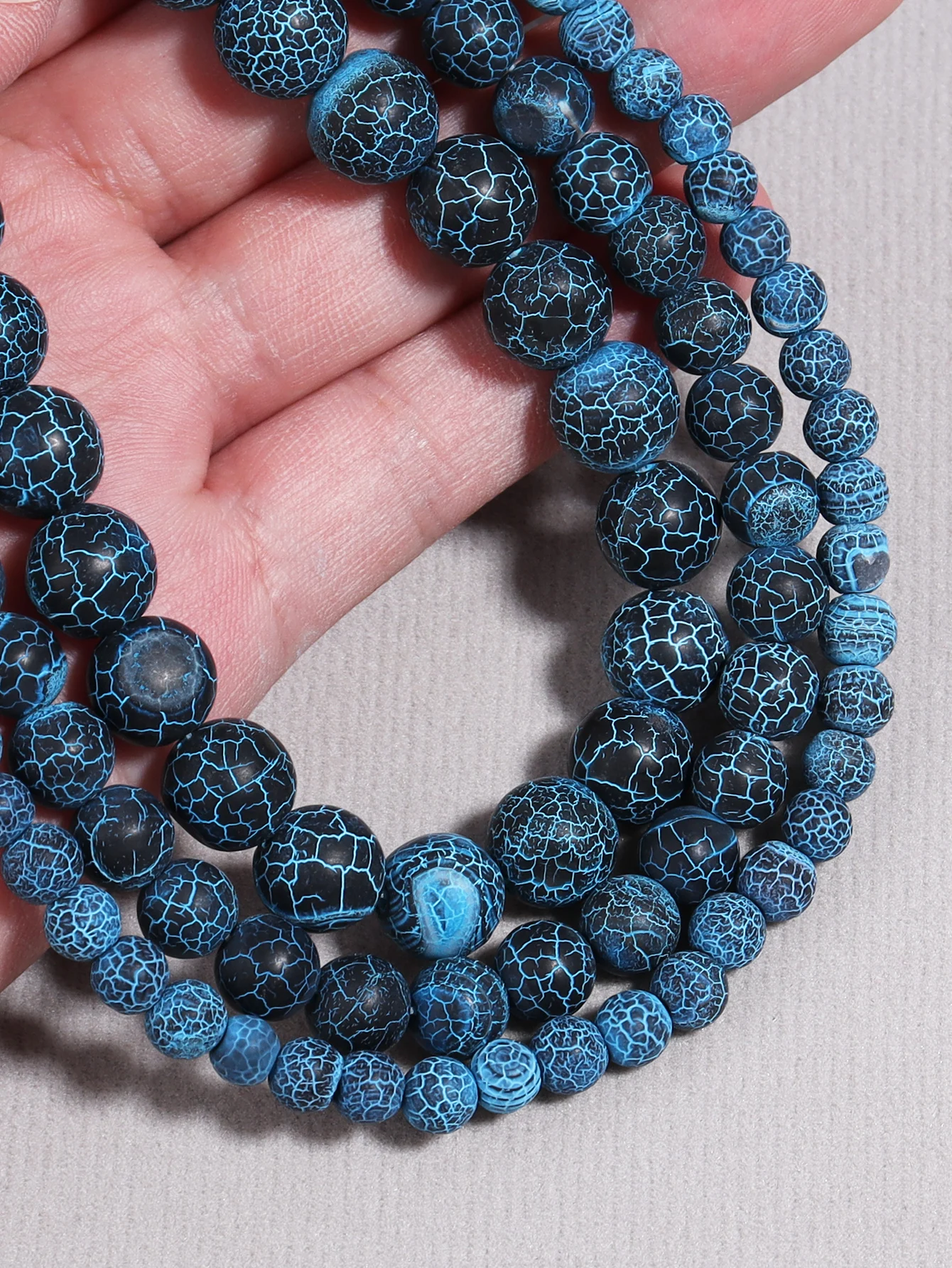 Rttooas AAA Level Matte Polished Blue Turtle Pattern Agate Circular Spacer Beads Hot Selling 6 8 10mm DIY Bracelet Necklace
Rttooas AAA Level Matte Polished Blue Turtle Pattern Agate Circular Spacer Beads Hot Selling 6 8 10mm DIY Bracelet Necklace