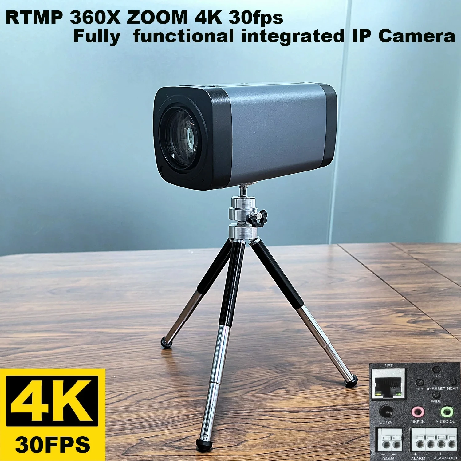

4K 8MP 30FPS 360X ZOOM IMX415 POE IP Camera ONVIF Auto IRIS Hikvision Protocol RTMP IVM4200 P2P IP Camera