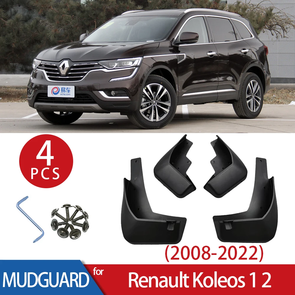 

Car Mudguard for Renault Koleos 1 2008-2016 Koleos 2 2017-2022 Fender Mud Guard Flap Splash Plastic Auto Part Accessories