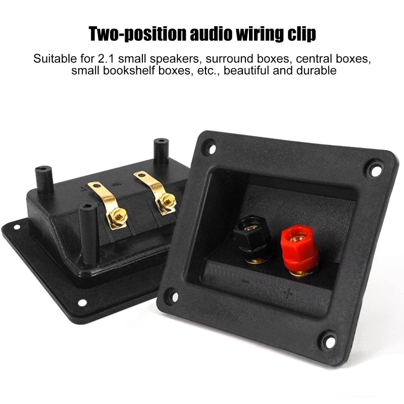 Square 2 Positions Junction Box Spring Clip Speaker Cabinet Binding Post Cups Repair Speaker Box Terminal Cup Dropship
Square 2 Positions Junction Box Spring Clip Speaker Cabinet Binding Post Cups Repair Speaker Box Terminal Cup Dropship