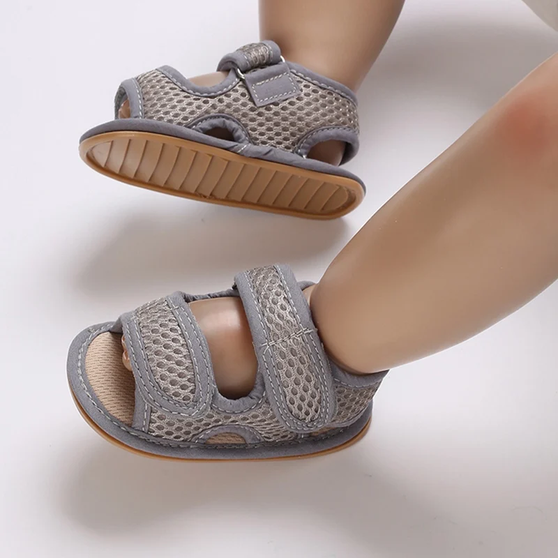 Stylish Solid Color Summer Mesh Sandals for Babies with Soft, Anti-Slip Soles (0-18 Months)
Stylish Solid Color Summer Mesh Sandals for Babies with Soft, Anti-Slip Soles (0-18 Months)
