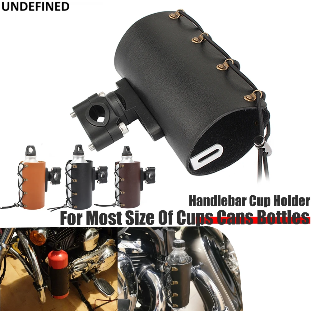 Handlebar Cup Holder Leather 22mm 28mm Drink Holders Water Bottle Coffee Clip Mount Stand Car-styling Bicycle Outdoor Motorcycle
Handlebar Cup Holder Leather 22mm 28mm Drink Holders Water Bottle Coffee Clip Mount Stand Car-styling Bicycle Outdoor Motorcycle