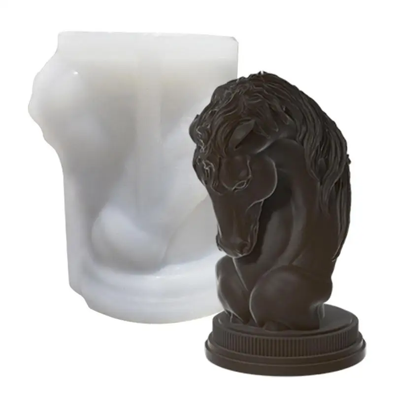 Horse Silicone Molds DIY Horse Head Silicone Candle Mould Art Figurine Plaster Making Set Ice Chocolate Cake For Living Room Bed
Horse Silicone Molds DIY Horse Head Silicone Candle Mould Art Figurine Plaster Making Set Ice Chocolate Cake For Living Room Bed