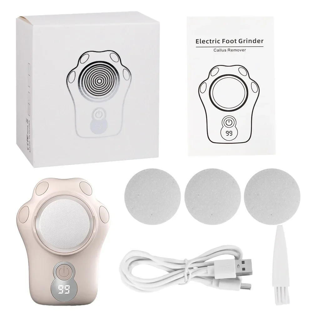 Electric Foot Grinder Intelligent Mini Callus Remover Pedicure Rechargeable Pedicure Machine for Home Use
Electric Foot Grinder Intelligent Mini Callus Remover Pedicure Rechargeable Pedicure Machine for Home Use