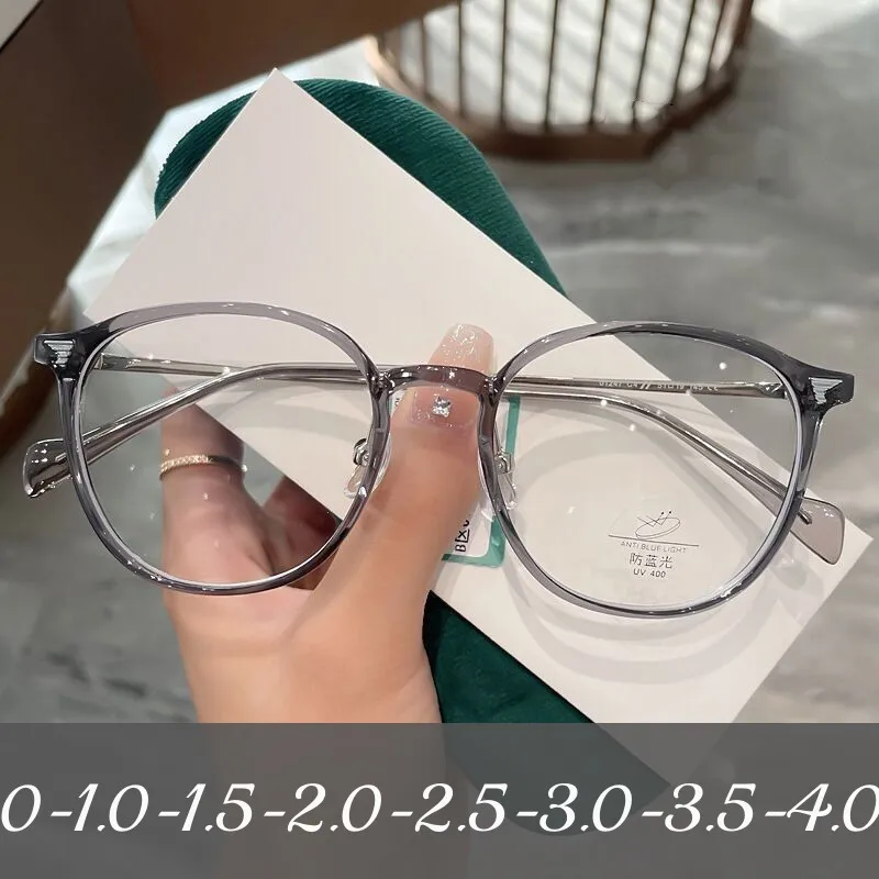 New Design Anti-blue Light Myopia Glasses Men Women Luxury Ultralight Eyeglasses Trend Style Short-sighted Prescription Eyewear
New Design Anti-blue Light Myopia Glasses Men Women Luxury Ultralight Eyeglasses Trend Style Short-sighted Prescription Eyewear