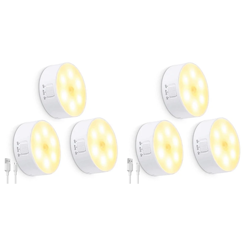 6 Packs LED Night Light Motion Sensor Activated Magnet Stick No As Kitchen Bedroom Closet Toilet Bathroom Cabinet Stair
6 Packs LED Night Light Motion Sensor Activated Magnet Stick No As Kitchen Bedroom Closet Toilet Bathroom Cabinet Stair