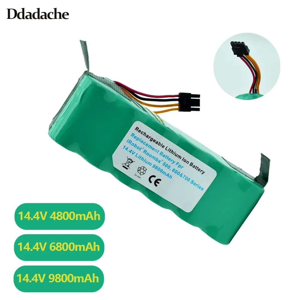 14,4 V 9800mAh Kehren roboter NiMH batterie für Kitfort KT504 Haier T322 T321 T320 T325/Panda X500 X580/Ecovacs Spiegel CR120
14,4 V 9800mAh Kehren roboter NiMH batterie für Kitfort KT504 Haier T322 T321 T320 T325/Panda X500 X580/Ecovacs Spiegel CR120