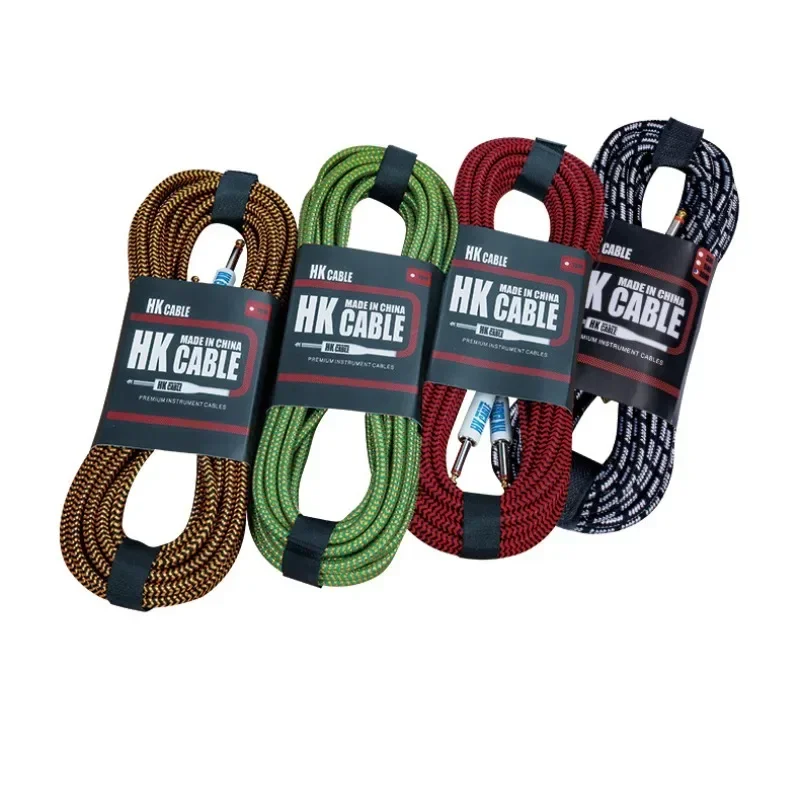 Electric Guitar Cable Wire Cord No Noise Shielded Bass Cable Pure Copper Audio Cable for Guitar Amplifier Accessories Guitar
Electric Guitar Cable Wire Cord No Noise Shielded Bass Cable Pure Copper Audio Cable for Guitar Amplifier Accessories Guitar