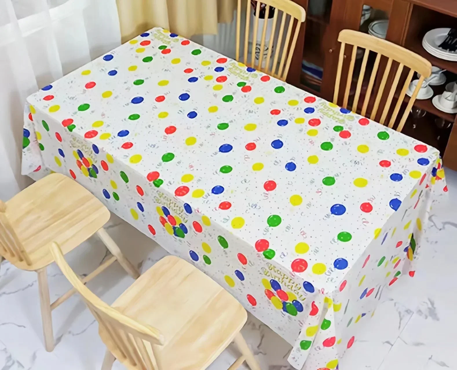 Spot Wholesale one-time party birthday printing Peva rectangular tablecloth waterproof oil green
Spot Wholesale one-time party birthday printing Peva rectangular tablecloth waterproof oil green