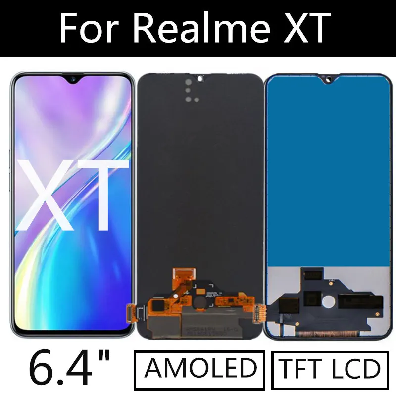 6,4 Super AMOLED / TFT LCD для OPPO Realme XT RMX1921 LCD дисплей кодирующий преобразователь сенсорного экрана в сборе Замена
6,4 Super AMOLED / TFT LCD для OPPO Realme XT RMX1921 LCD дисплей кодирующий преобразователь сенсорного экрана в сборе Замена