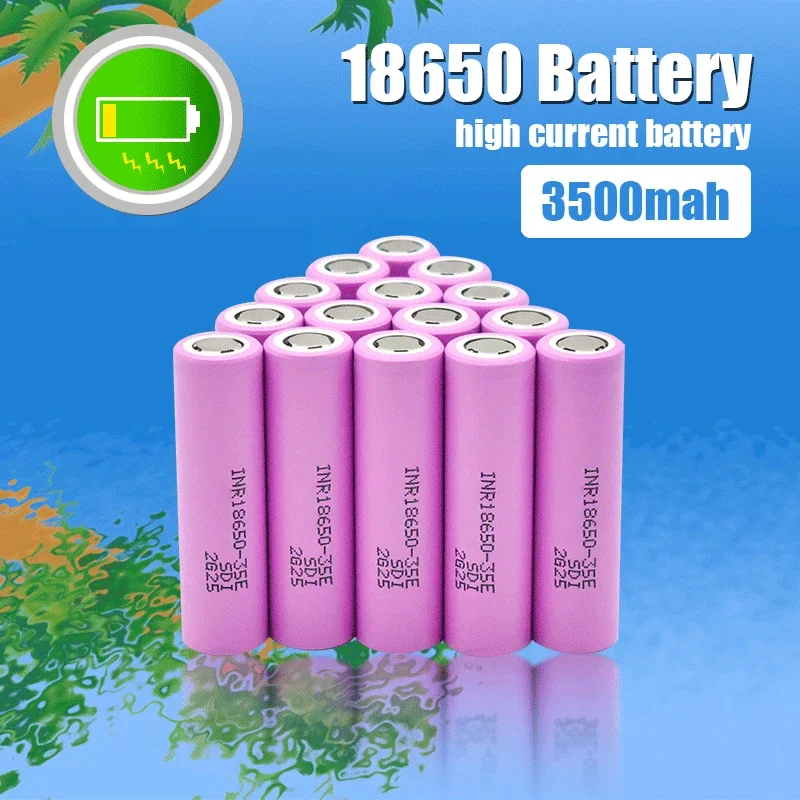 100% New Original For 18650 battery 3500mAh INR18650 35E 3500mAh 18650 battery Li-ion 3.7v rechargable Battery+free shipping
100% New Original For 18650 battery 3500mAh INR18650 35E 3500mAh 18650 battery Li-ion 3.7v rechargable Battery+free shipping
