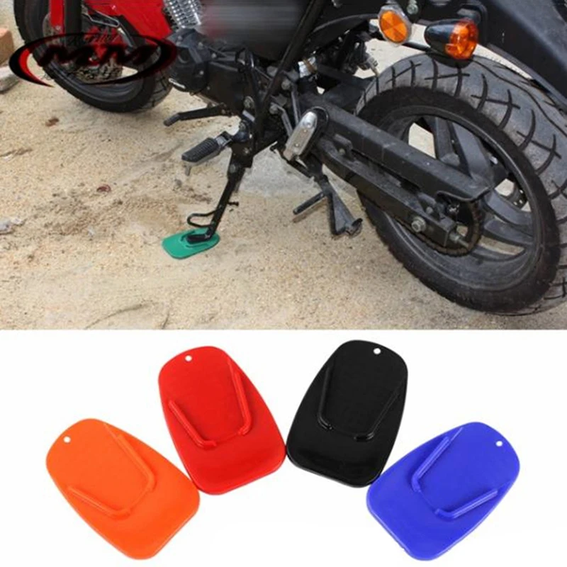 Motorcycle Kickstand Pad Support Plastic Motorcycle Foot Support Plate Anti-Slip Plate Parking Pad, Red, Blue, Black, Orange
Motorcycle Kickstand Pad Support Plastic Motorcycle Foot Support Plate Anti-Slip Plate Parking Pad, Red, Blue, Black, Orange