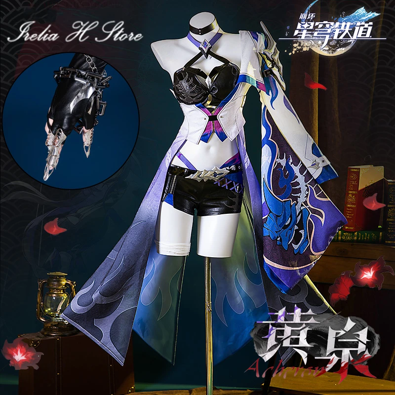 Irelia H Store Acheron от Honkai Star Rail Acheron, костюм для косплея, женское игровое платье
Irelia H Store Acheron от Honkai Star Rail Acheron, костюм для косплея, женское игровое платье