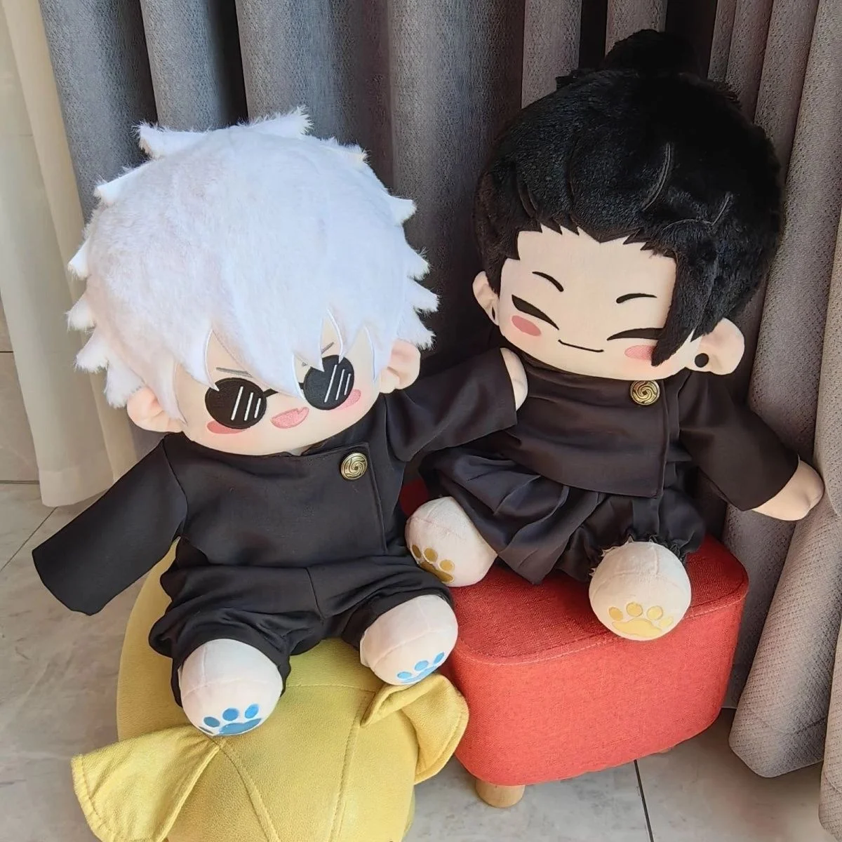 40cm Jujutsu Kaisen Plush Toy Kawaii Satoru Gojo Geto Suguru Anime Figure Doll Soft Stuffed Lothes Dress Up Dolls For Kids Gifts
40cm Jujutsu Kaisen Plush Toy Kawaii Satoru Gojo Geto Suguru Anime Figure Doll Soft Stuffed Lothes Dress Up Dolls For Kids Gifts