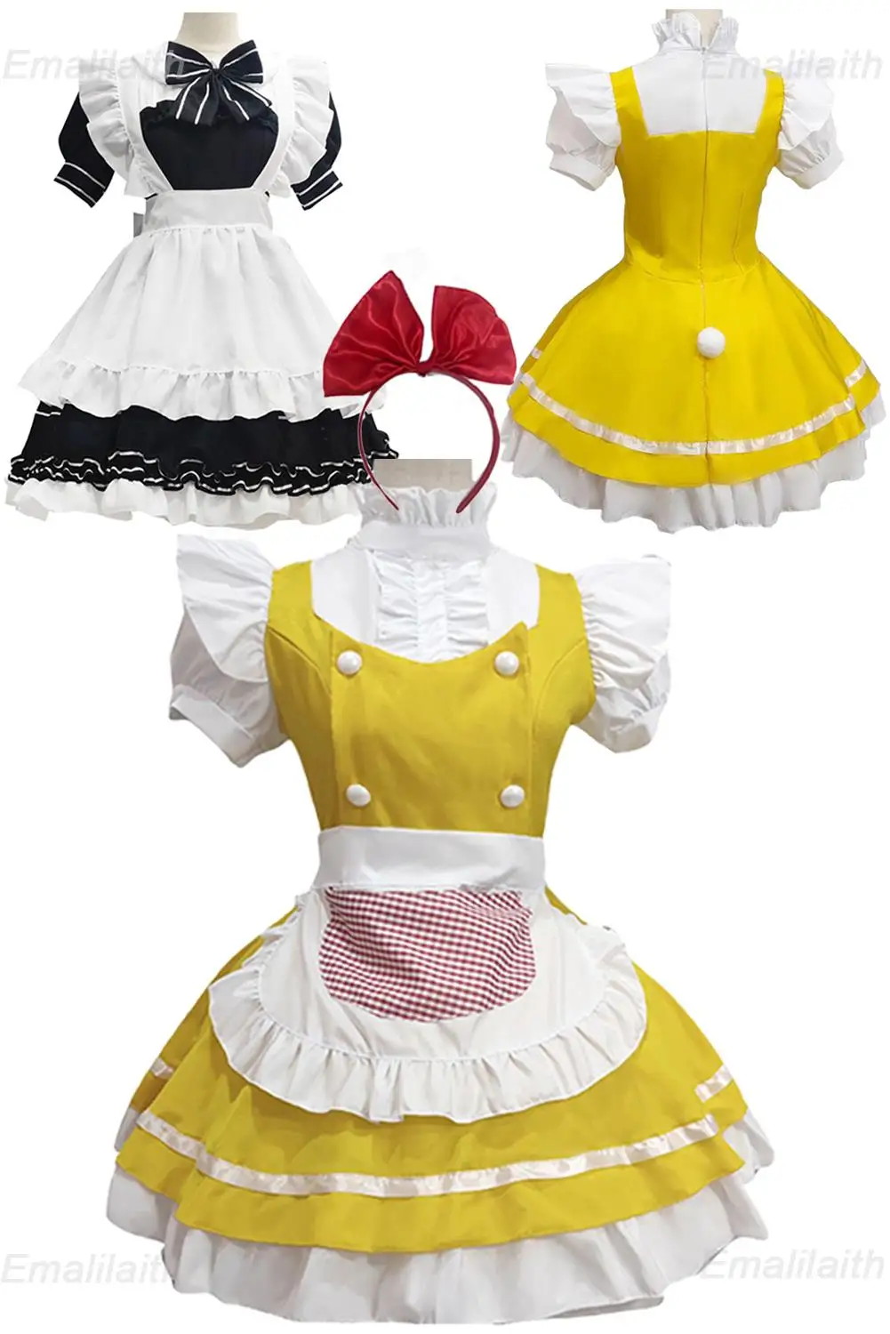Maid Cosplay Costume Lolita Dress Women Anime Maid Roleplay Fantasia Outfits Fancy Dress Up Party Cloth For Female Role Playing
Maid Cosplay Costume Lolita Dress Women Anime Maid Roleplay Fantasia Outfits Fancy Dress Up Party Cloth For Female Role Playing