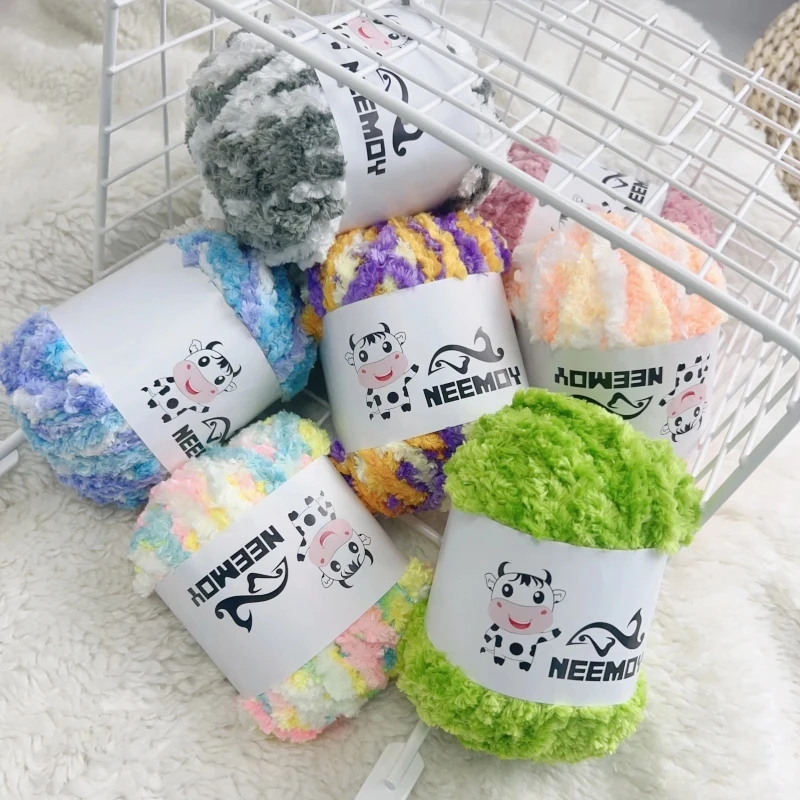 200g Polyester Wool Crochet Yarn for Cushion, Pearlescent Velvet, Chunky Crochet Yarn, DIY Handmade Knitting, Carpet Hook Line
200g Polyester Wool Crochet Yarn for Cushion, Pearlescent Velvet, Chunky Crochet Yarn, DIY Handmade Knitting, Carpet Hook Line