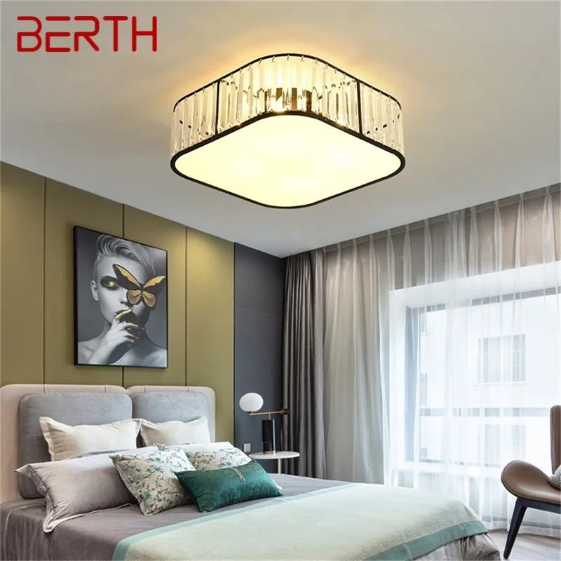 BERTH Modern Ceiling Light Square Luxury Gold LED Lamp Fixtures Home For Dining Room Decoration
BERTH Modern Ceiling Light Square Luxury Gold LED Lamp Fixtures Home For Dining Room Decoration