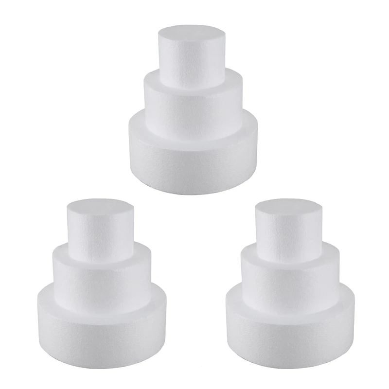 9Pcs Round Cake Dummy 4 Inch / 6 Inch/ 8 Inch (Cake Dummy Set 4 Inch 6 Inch 8 Inch)
9Pcs Round Cake Dummy 4 Inch / 6 Inch/ 8 Inch (Cake Dummy Set 4 Inch 6 Inch 8 Inch)