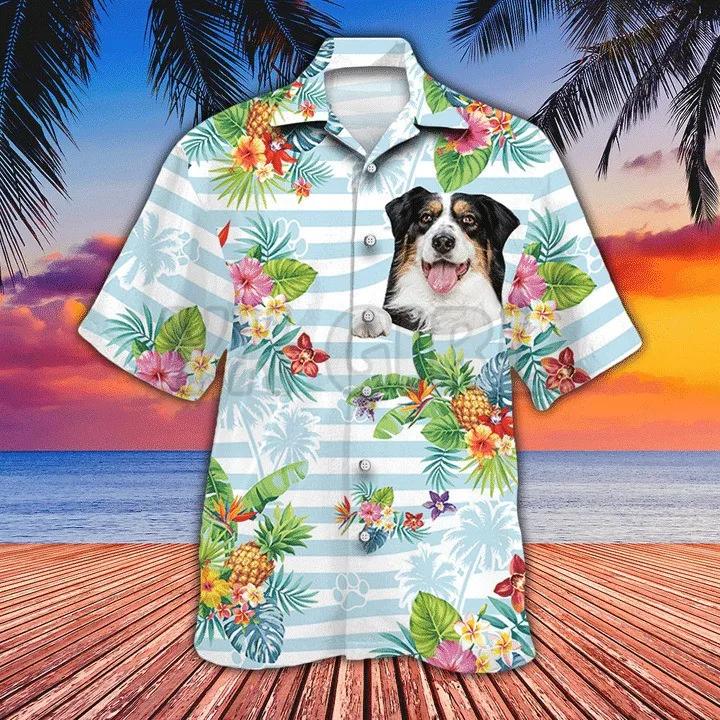 Australian Shepherd Dog Lovers Striped 3D All Over Printed Hawaiian Shirt Men's For Women's Harajuku Casual Shirt Unisex
Australian Shepherd Dog Lovers Striped 3D All Over Printed Hawaiian Shirt Men's For Women's Harajuku Casual Shirt Unisex