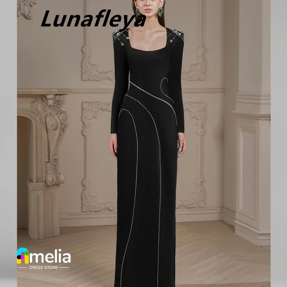 Официальное Платье LUNAFLEYA с квадратным вырезом и бисером, платье для выпускного вечера, вечернее платье-Русалка до пола, Саудовская Аравия 2024
Официальное Платье LUNAFLEYA с квадратным вырезом и бисером, платье для выпускного вечера, вечернее платье-Русалка до пола, Саудовская Аравия 2024