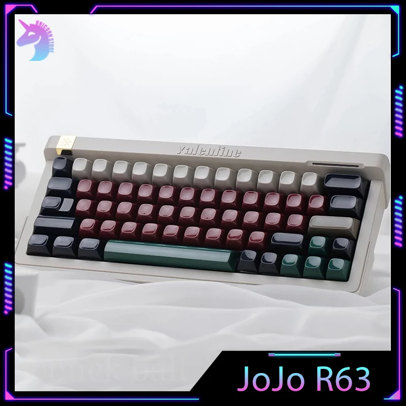 JoJo R63 Mechanical Keyboard Wired Keyboard Single Mode Gaming Keyboard Hot Swap Gastek Custom Aluminum Alloy Shell Gamer Keyboa
JoJo R63 Mechanical Keyboard Wired Keyboard Single Mode Gaming Keyboard Hot Swap Gastek Custom Aluminum Alloy Shell Gamer Keyboa