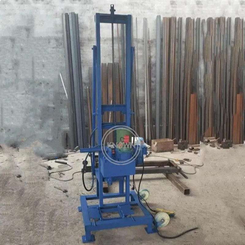 1.5kw Electric Water Well Drilling Machine Depth of 80 Meters Small Household Drill Rig Easy to Move
1.5kw Electric Water Well Drilling Machine Depth of 80 Meters Small Household Drill Rig Easy to Move