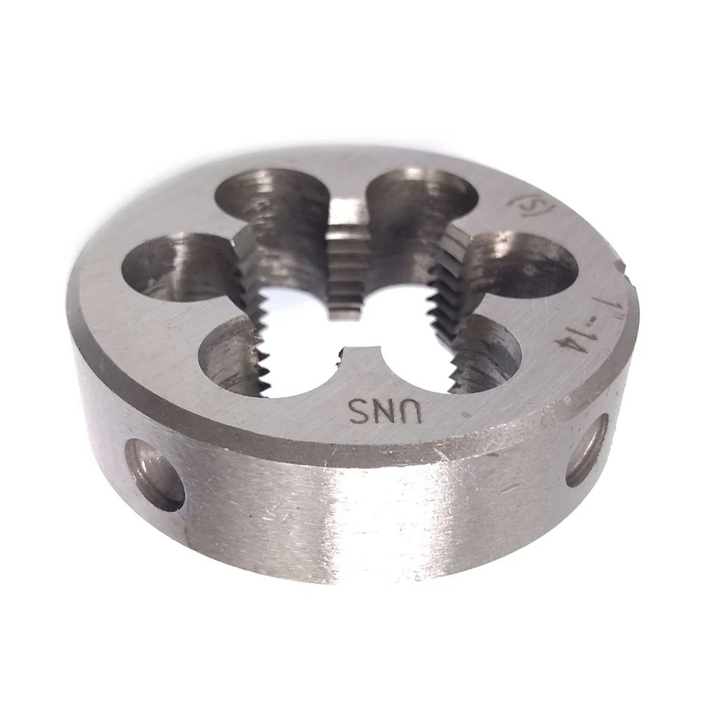 1\\'\\'-14 Die 14.8mm Thickness 1pc 54.4mm Outer Diameter HSS High Speed Steel High-quality Materials Metalworking
1\\'\\'-14 Die 14.8mm Thickness 1pc 54.4mm Outer Diameter HSS High Speed Steel High-quality Materials Metalworking