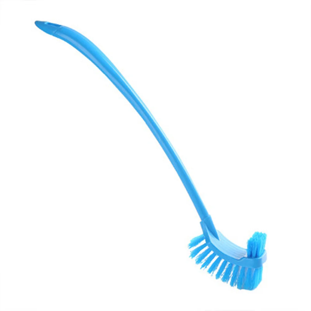 Toilet Brush Plastic Portable Long Handle Bathroom Toilet Bowl Scrub Double Sided Cleaning Brush (Blue)
Toilet Brush Plastic Portable Long Handle Bathroom Toilet Bowl Scrub Double Sided Cleaning Brush (Blue)