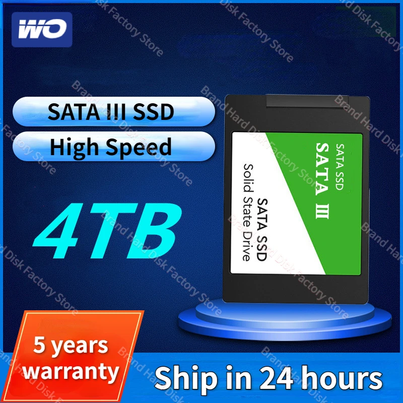 

SSD Drive HDD 2.5 Hard Disk SSD 4TB 2TB 120GB 240GB 1TB 512GB 128GB 256GB HD SATA Disk Internal Hard Drive for Laptop Computer