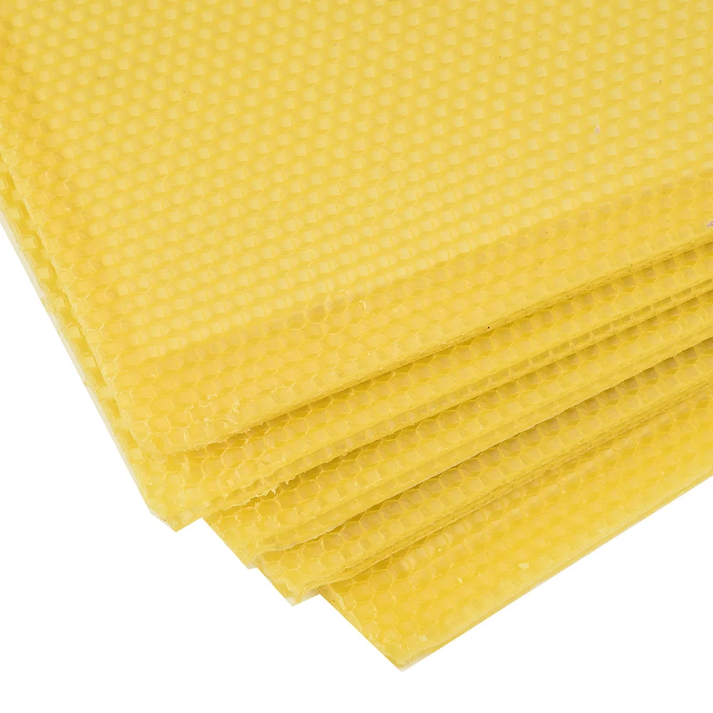 

10pcs Comb foundation Beekeeping Equipment 200*415mm For Apis mellifera Apiculture Extractor Bees wax Practical Useful