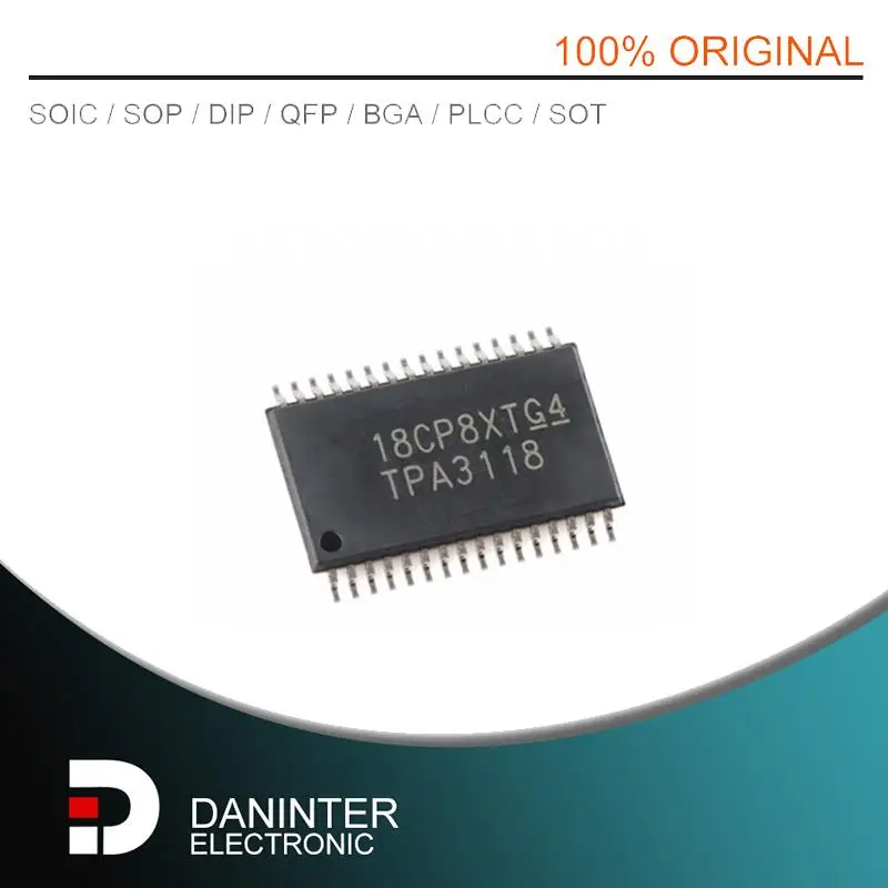 10PCS/LOT New TPA3118D2DAPR TPA3118 HSSOP32 W9825G6KH-6 W9825G6KH SMD W9825G6JH-6 TSOP-54
10PCS/LOT New TPA3118D2DAPR TPA3118 HSSOP32 W9825G6KH-6 W9825G6KH SMD W9825G6JH-6 TSOP-54