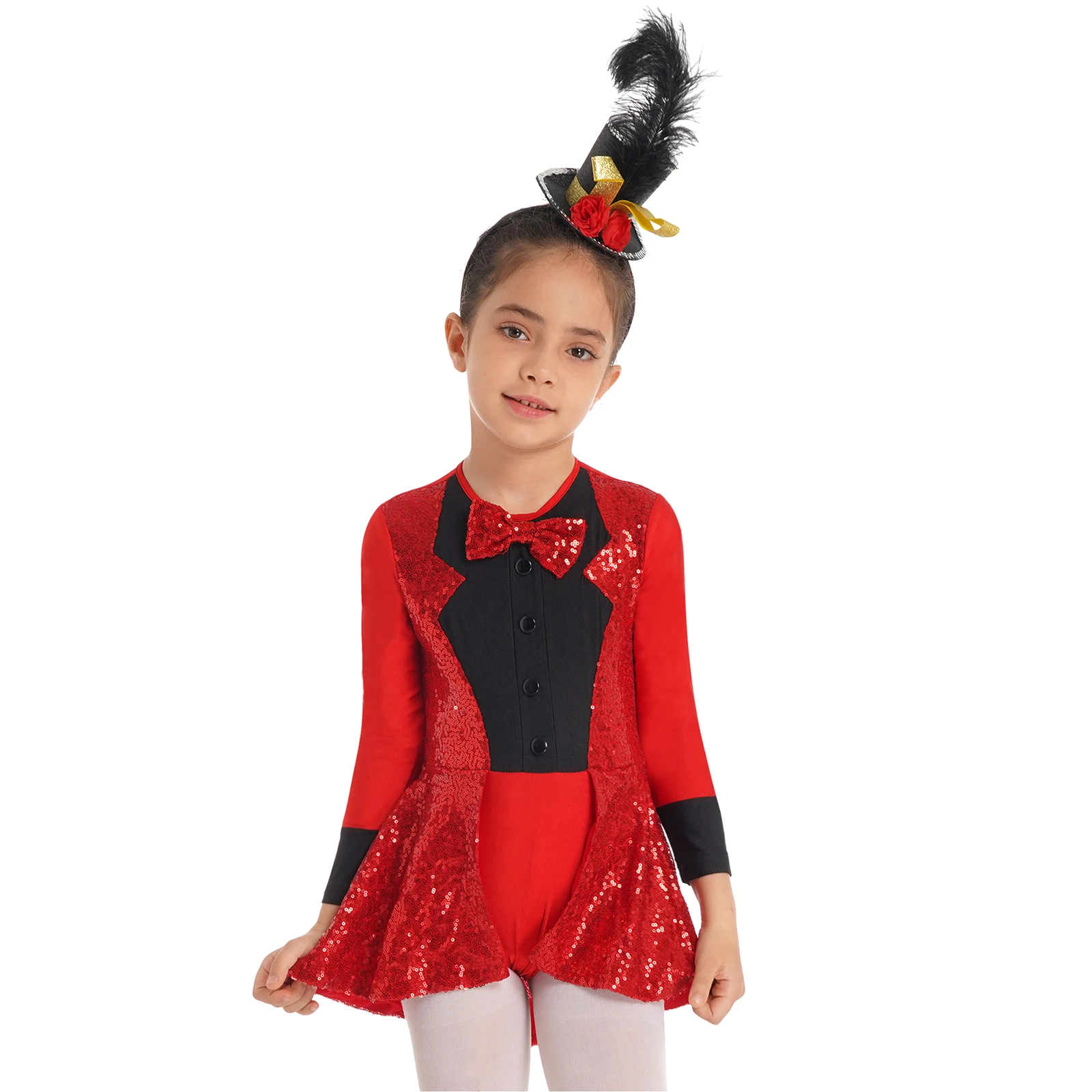 Kids Girls Sequins Ballet Dress Children Long Sleeves Bow Tie Dance Gymnastics Leotard Modern Dancewear Jazz Dance Costumes
Kids Girls Sequins Ballet Dress Children Long Sleeves Bow Tie Dance Gymnastics Leotard Modern Dancewear Jazz Dance Costumes