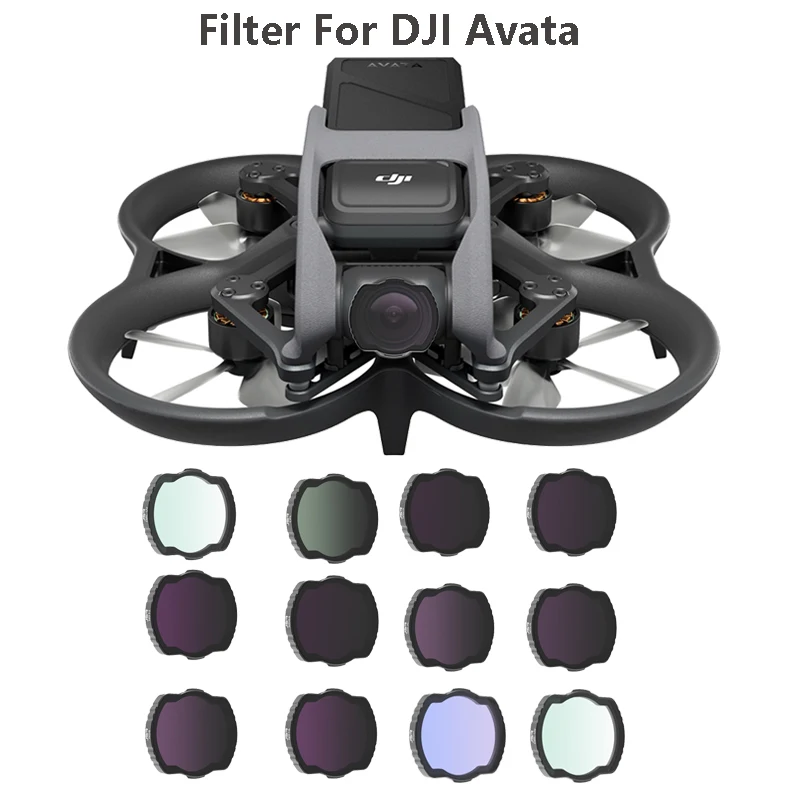 Drone Filter Kit for DJI Avata CPL NDPL Polarizer Light Star Lens Filter ND8 16 32 64 camera Filters Set For DJI Avata accessory
Drone Filter Kit for DJI Avata CPL NDPL Polarizer Light Star Lens Filter ND8 16 32 64 camera Filters Set For DJI Avata accessory