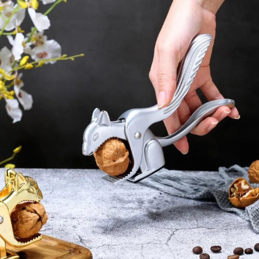 

Hazelnut Walnut Pliers Squirrel Shape Almond Nut Pecan Nuts Nutcracker Nut Opener Sheller Kitchen Tool Sheller Clip Clamp Plier