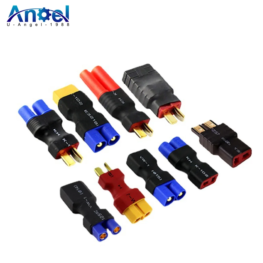 

Adapter XT60 to XT90 EC3 EC5 TRX T Deans XT30U Female Male Connectors 4.0mm Banana Plug RC Lipo Battery Control Parts DIY