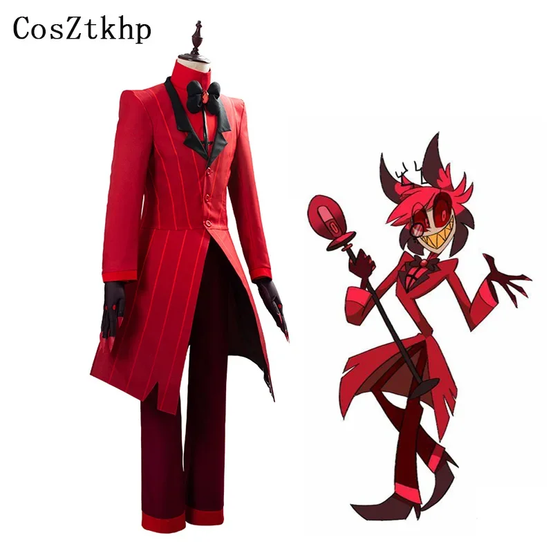 5 PCS/SETS Hotel Cosplay Costume Alastor The Radio Demon Uniform Carnival Christmas Costumes Red Suit Mardi Gras Anime Cosplay
5 PCS/SETS Hotel Cosplay Costume Alastor The Radio Demon Uniform Carnival Christmas Costumes Red Suit Mardi Gras Anime Cosplay