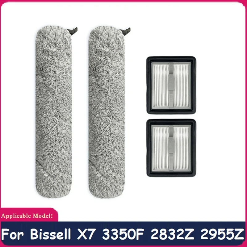 Напольная щетка и фильтр Hepa для Bissell X7 3350F 2832Z 2955Z, 4 шт., аксессуары для беспроводного пылесоса
Напольная щетка и фильтр Hepa для Bissell X7 3350F 2832Z 2955Z, 4 шт., аксессуары для беспроводного пылесоса