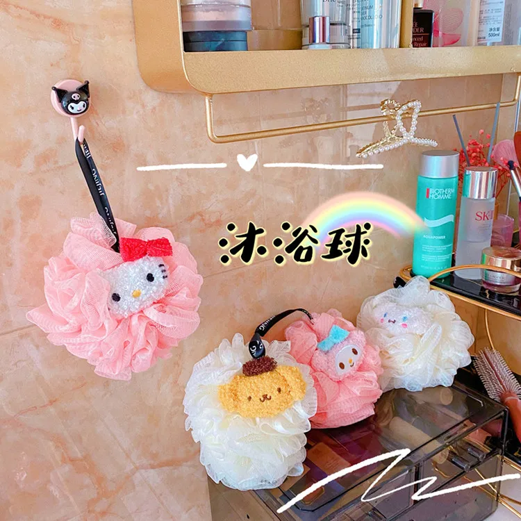 Kawaii Cute Sanrio Bath Ball Hello Kitty Mymelody Kuromi Cartoon Large Soft Bath Supplies Bath Flower Bath Ball Net Bubble Ball
Kawaii Cute Sanrio Bath Ball Hello Kitty Mymelody Kuromi Cartoon Large Soft Bath Supplies Bath Flower Bath Ball Net Bubble Ball