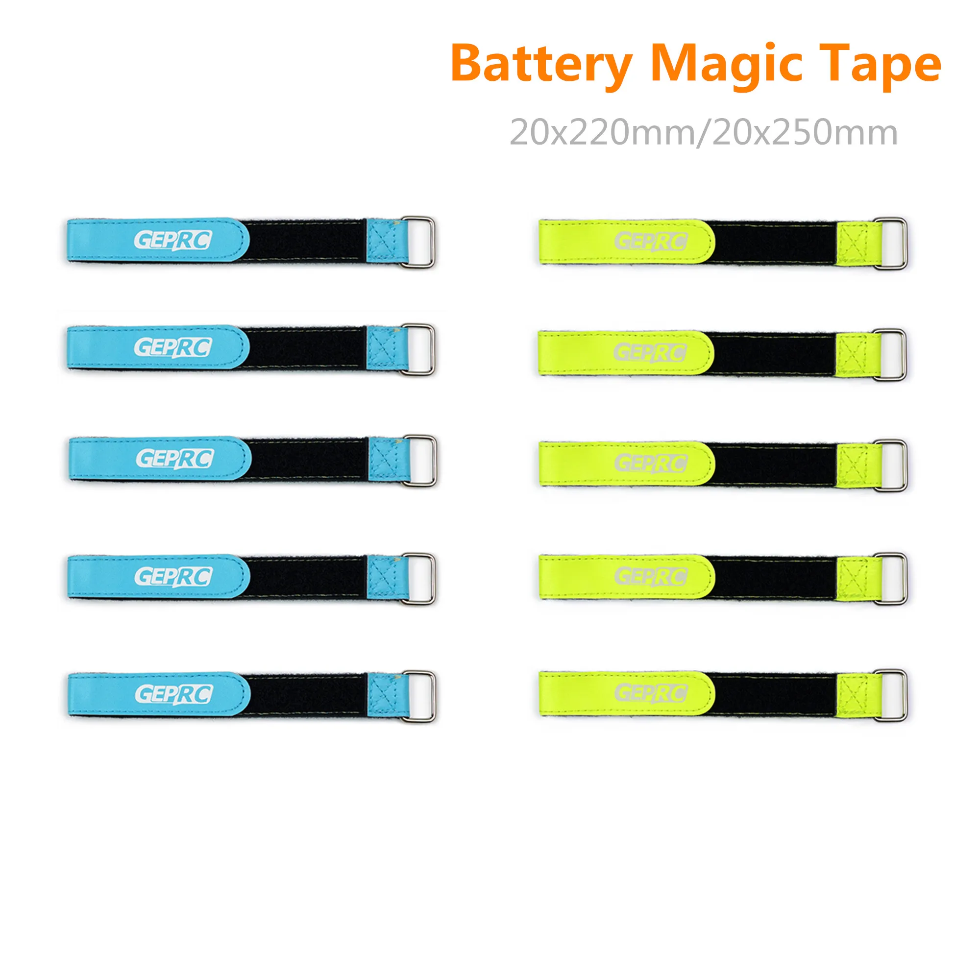 5PCS GEPRC Drone Lipo Battery Straps 20x250mm 20x220mm Super Magic Tape For RC FPV Quadcopter Accessories Parts
5PCS GEPRC Drone Lipo Battery Straps 20x250mm 20x220mm Super Magic Tape For RC FPV Quadcopter Accessories Parts