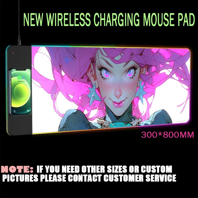 Wireless Charging Anime Mouse Pad Girl Sexy Mousepad Gamer 900x400 Rgb Desk Mat Office Accessories Pc Xxl Mice Keyboards
Wireless Charging Anime Mouse Pad Girl Sexy Mousepad Gamer 900x400 Rgb Desk Mat Office Accessories Pc Xxl Mice Keyboards