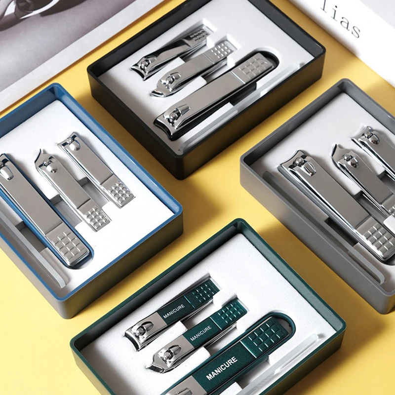 3Pcs Nail Clipper Set Stainless Steel Profesional Nail Tools Store Nails Peeling Manicure Set Boxes Portable Pedicure Tool
3Pcs Nail Clipper Set Stainless Steel Profesional Nail Tools Store Nails Peeling Manicure Set Boxes Portable Pedicure Tool