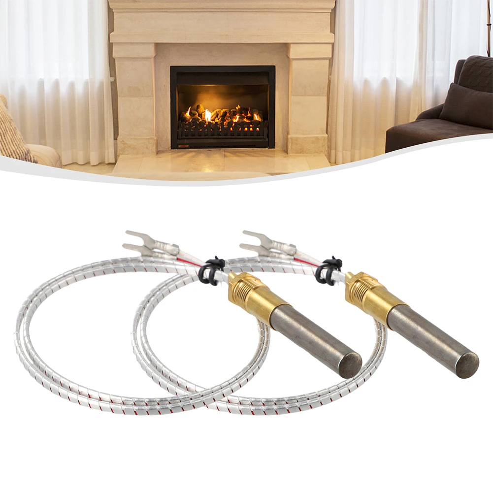 2 Pcs NG Thermopile Thermocouple 910mm Generator Gas Fireplace Heater Temperature Sensor 750℃ For LPG Fireplace Heater Parts
2 Pcs NG Thermopile Thermocouple 910mm Generator Gas Fireplace Heater Temperature Sensor 750℃ For LPG Fireplace Heater Parts