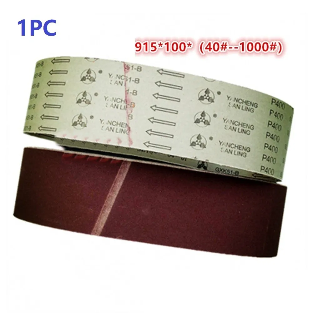 1 Pc Sanding Belts 100 X 915mm DURABLE 4'' X 36'' Cloth Belt Sanders 40-1000 Grit For Grinding And Polishing Of Plywood
1 Pc Sanding Belts 100 X 915mm DURABLE 4'' X 36'' Cloth Belt Sanders 40-1000 Grit For Grinding And Polishing Of Plywood