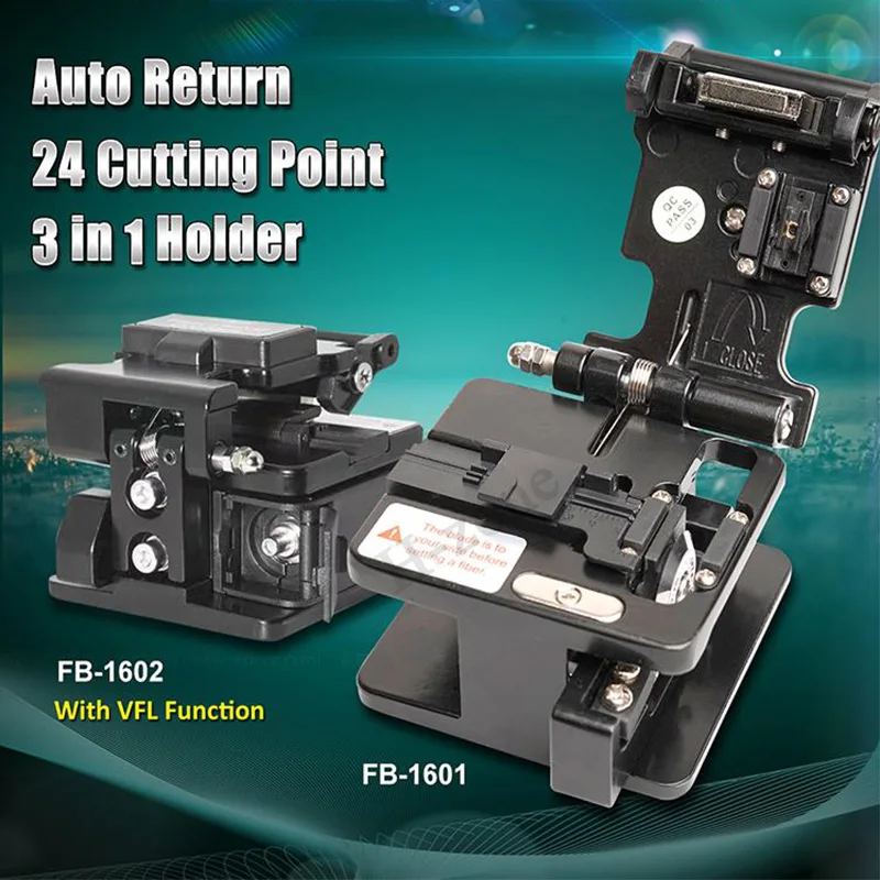 Инструмент для сращивания волокна Pro'sKit FB-1601 Precision Fiber Cleaver, автоматический нож 3 в 1, материал из алюминиевого сплава
Инструмент для сращивания волокна Pro'sKit FB-1601 Precision Fiber Cleaver, автоматический нож 3 в 1, материал из алюминиевого сплава