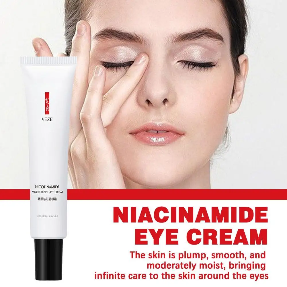 

Niacinamide Moisturizing Eye Cream Moisturizing Anti Wrinkle Eye Cream Anti-Puffiness Dark Circle Anti-Aging Eye Creams 20G